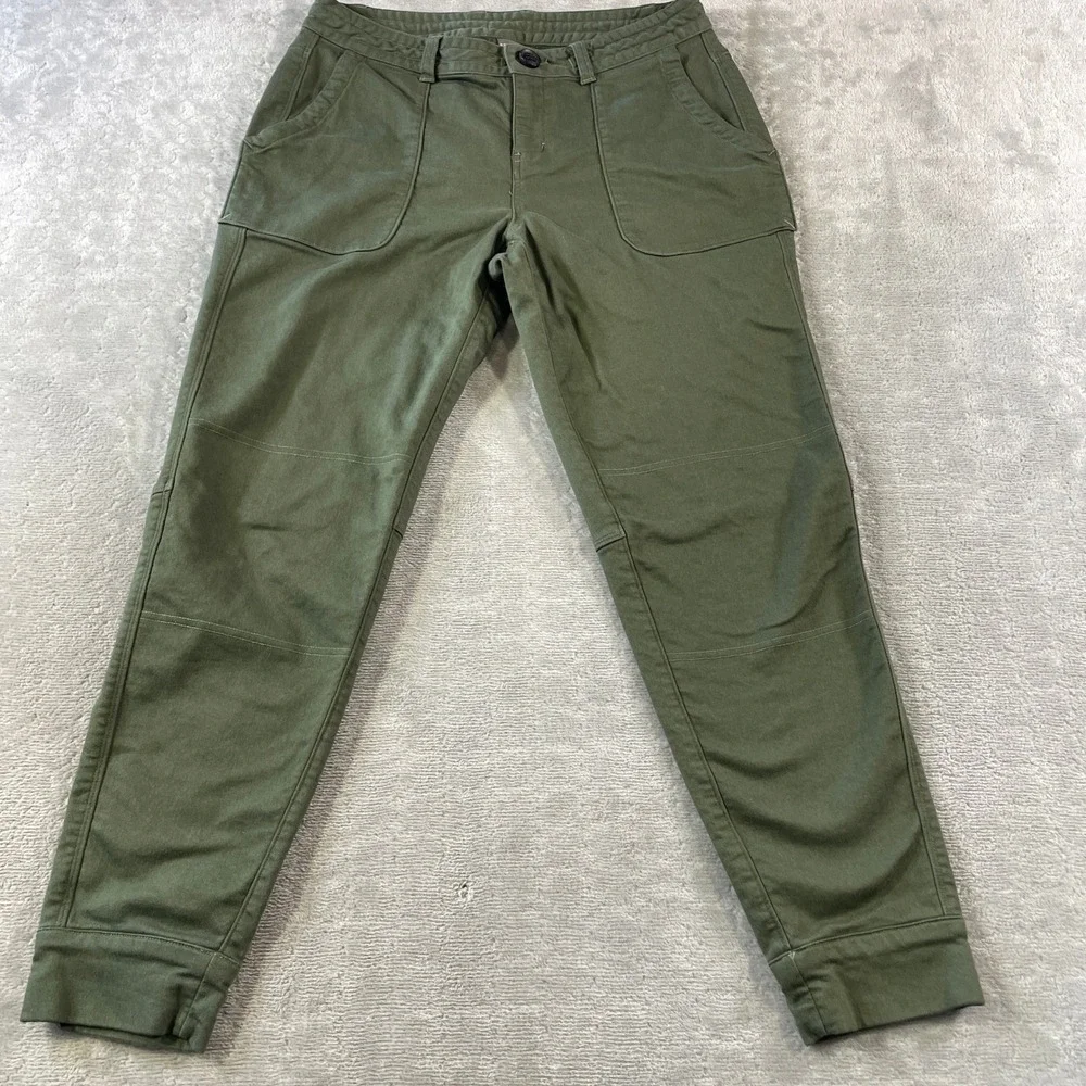 Mountain Hardwear Dynama Pants Womens 8 Green Hiking Utility Outdoor Light